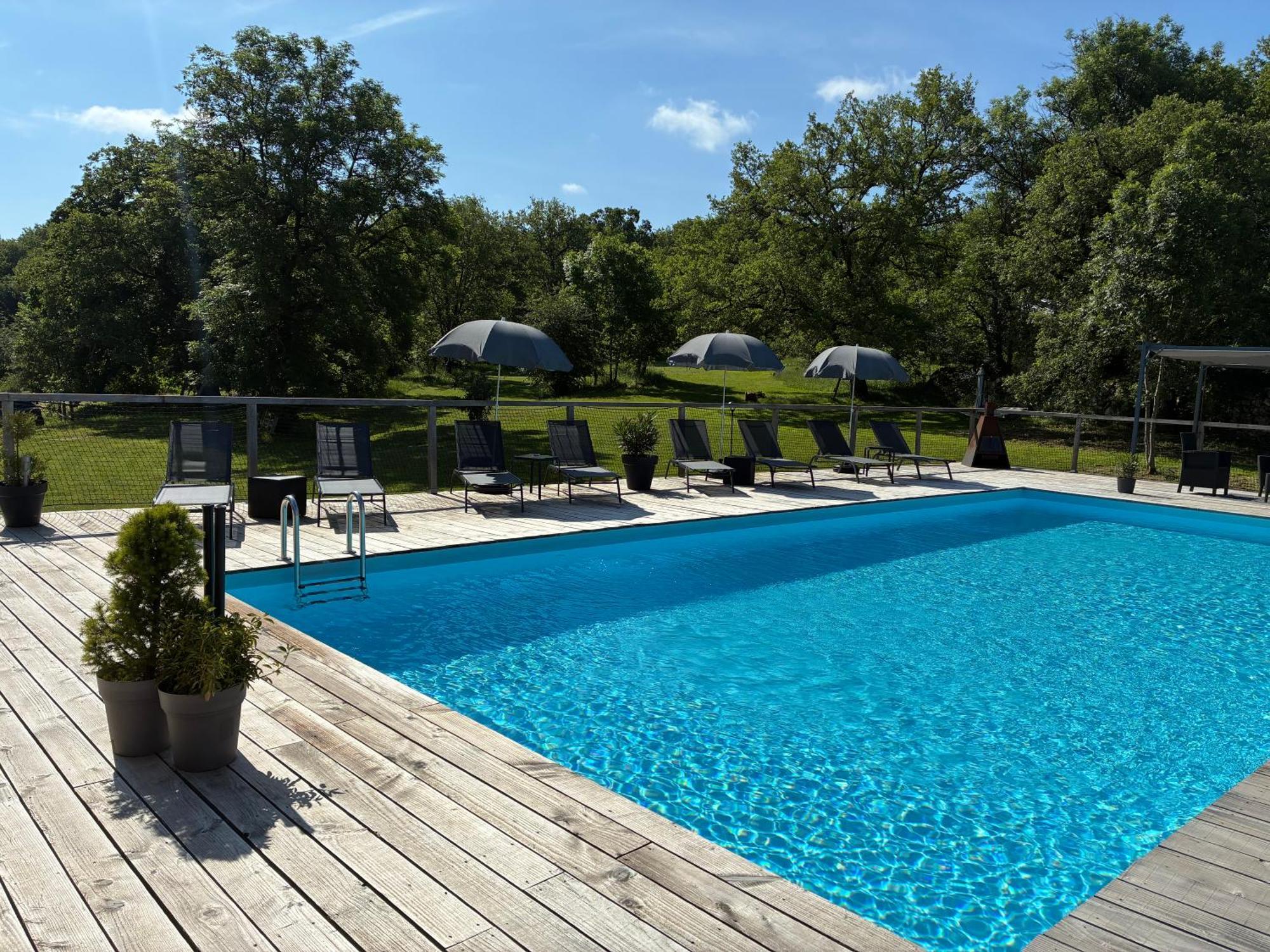 Le Domaine Du Quercy Bed & Breakfast Padirac Bagian luar foto